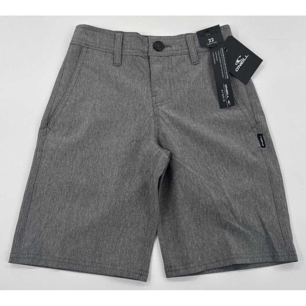 O'Neill Golf Hybrid Shorts Youth Boys 8 Slim Stretch HyperDry Hiking Skater NEW